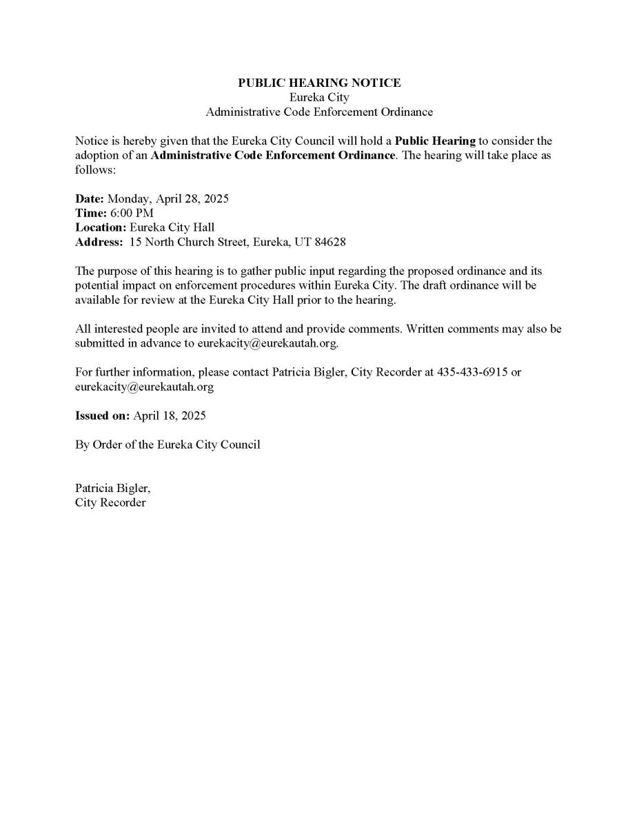 Notice